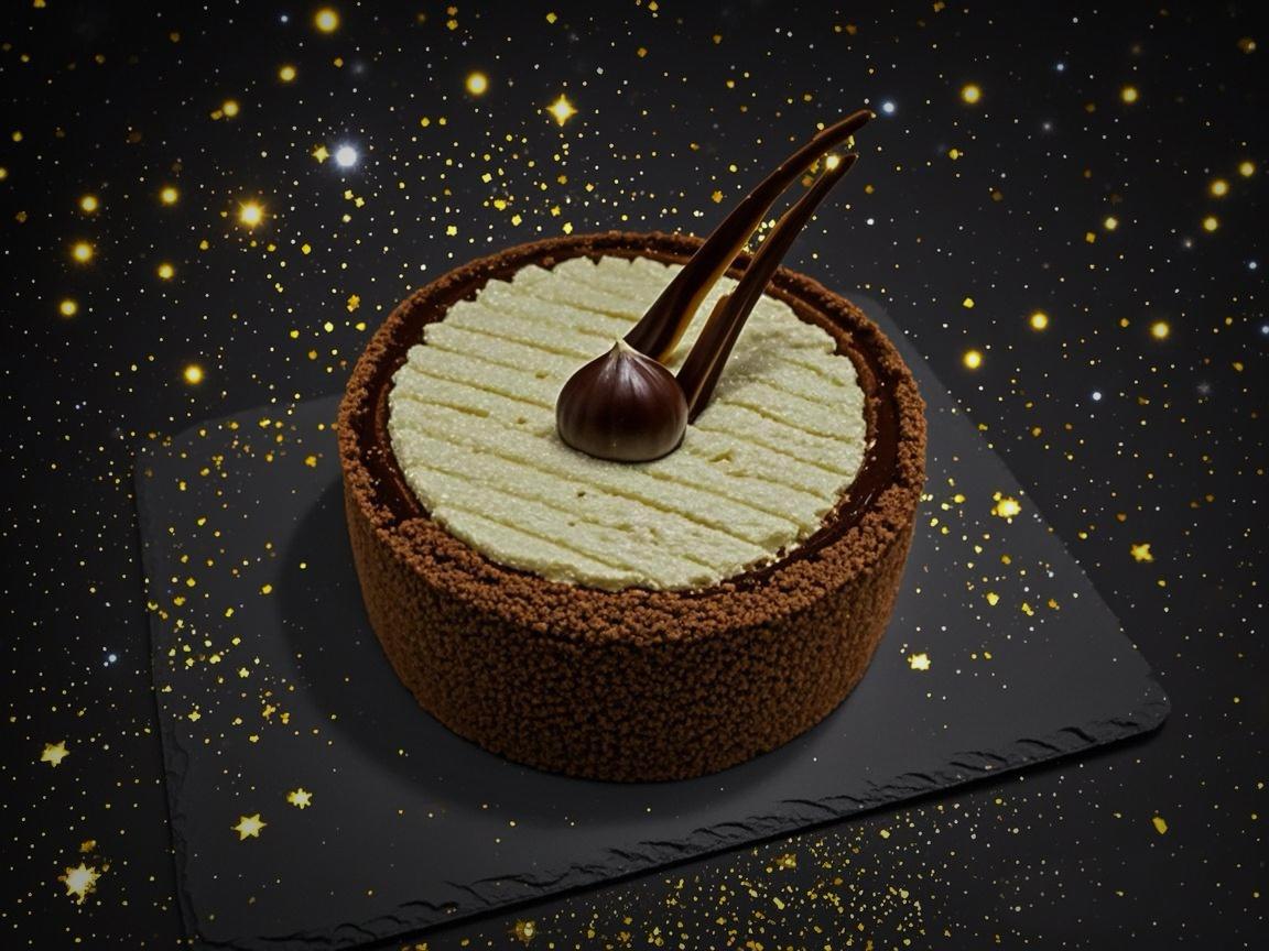 甜酒香梨栗子蛋糕