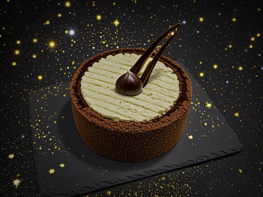 甜酒香梨栗子蛋糕